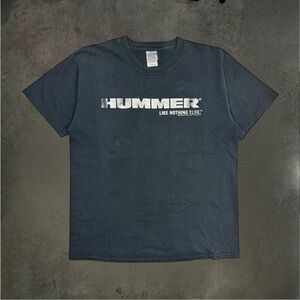 Vintage 2004 Hummer Vehicle Promo Faded T-Shirt